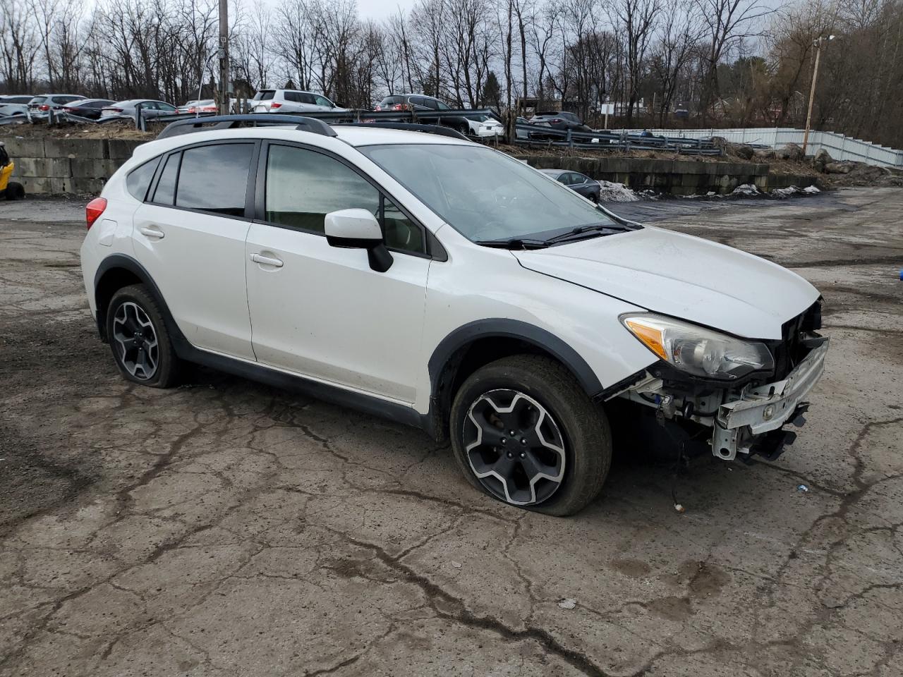 2014 Subaru XV VIN JF2GPAGCXEH342324 Copart auction photo, front end / minor dent/scratches damage thumbnail 4