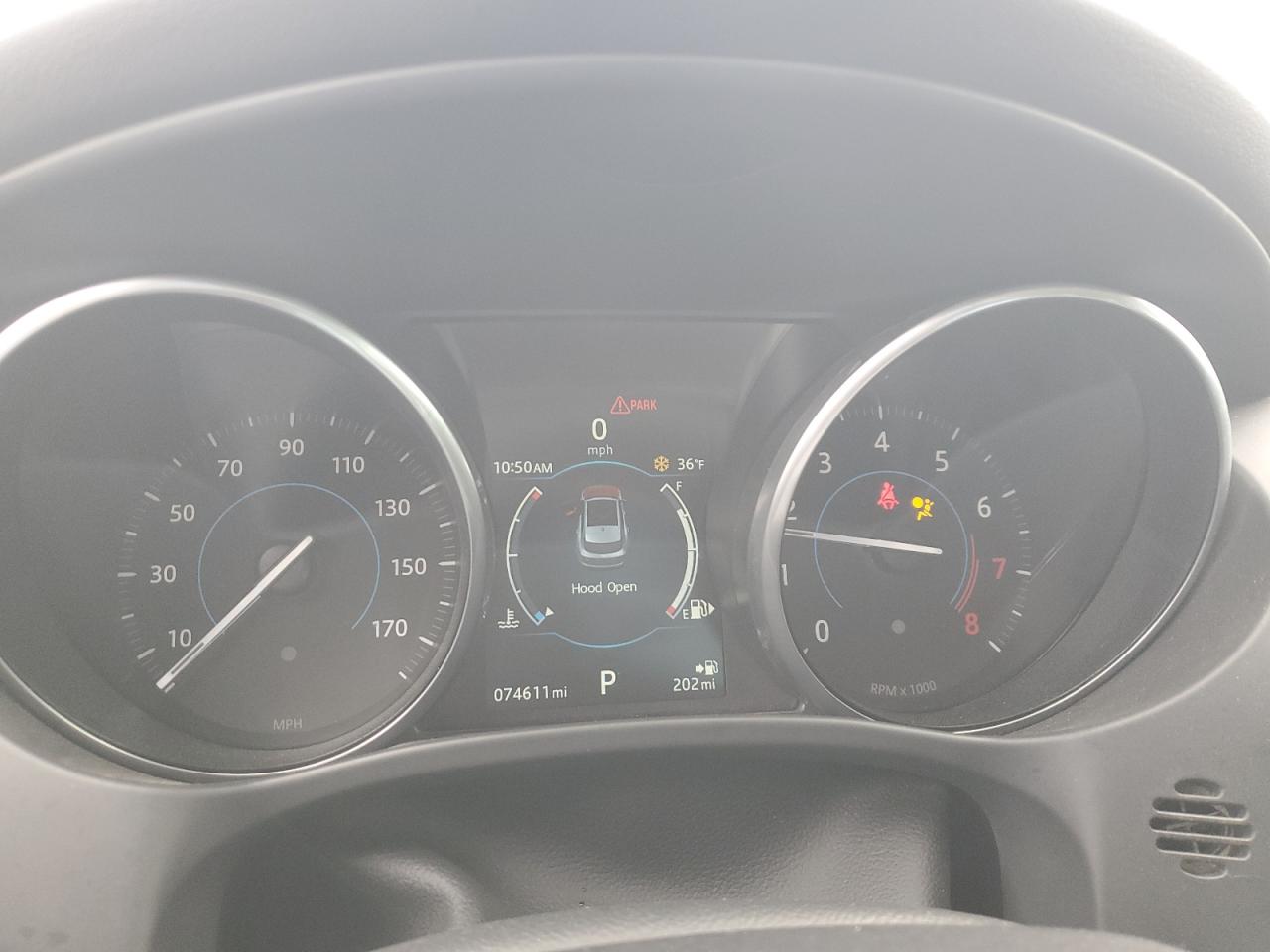 2017 Jaguar F-Pace VIN SADCK2BV7HA890275 Copart auction photo, front end / frame damage damage thumbnail 9