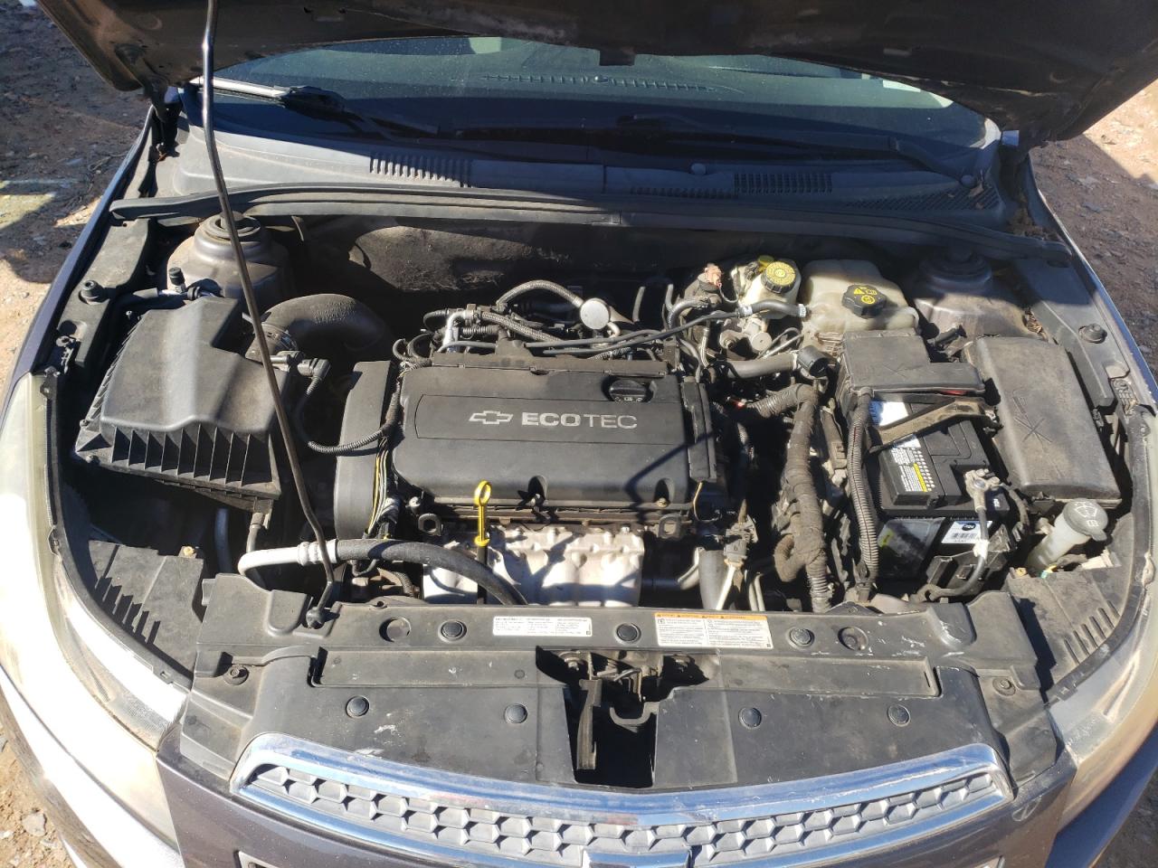 2011 Chevrolet Cruze VIN 1G1PC5SH9B7249762 Copart auction photo, side / rear end damage thumbnail 11