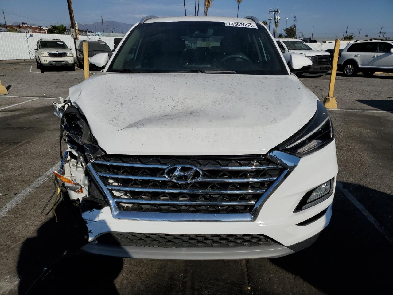 2020 Hyundai Tucson VIN KM8J33AL9LU175720 Copart auction photo, front end / minor dent/scratches damage thumbnail 5