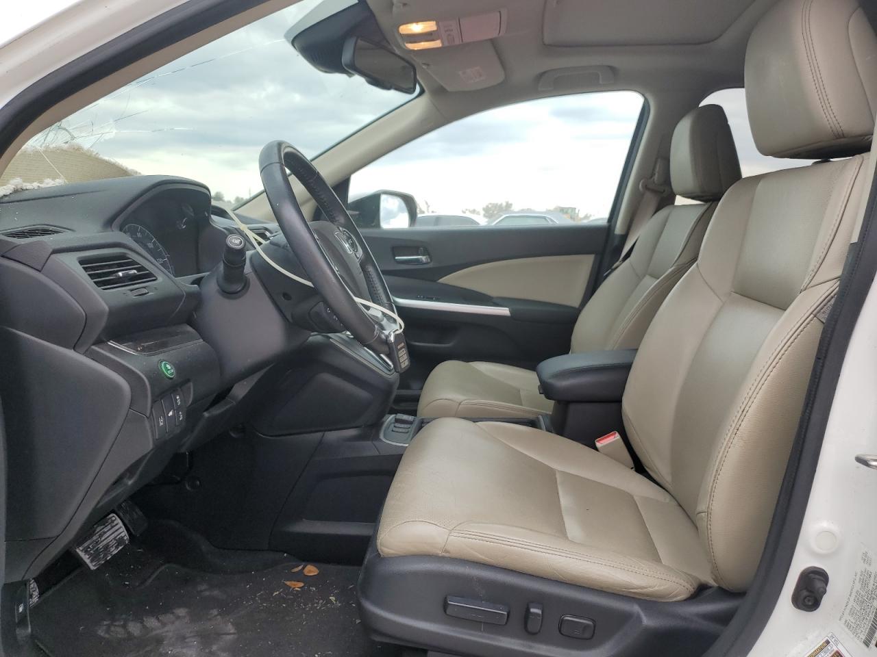 2016 Honda CR-V VIN 5J6RM3H92GL004232 Copart auction photo, water/flood damage thumbnail 7