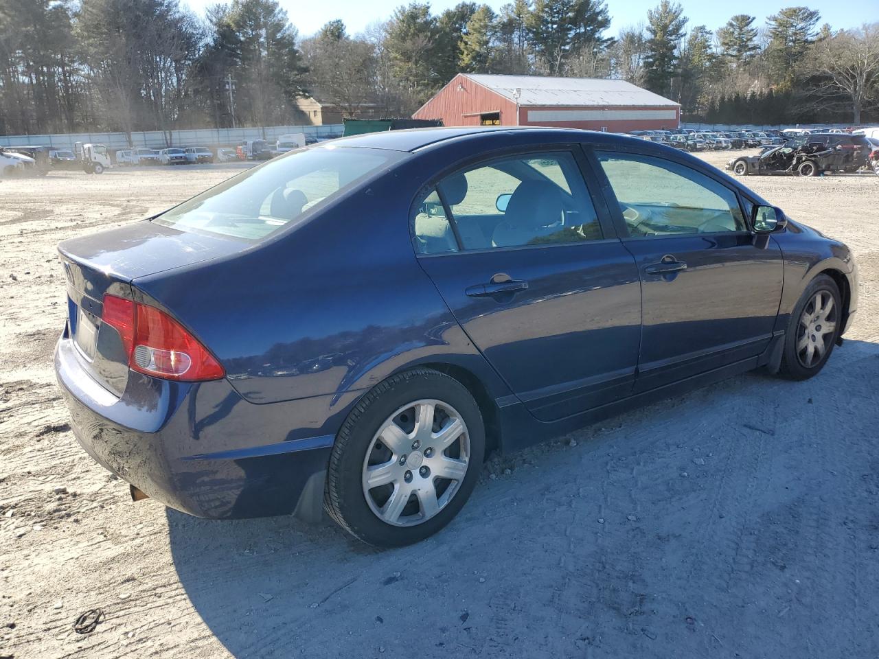 2008 Honda Civic VIN 1HGFA16538L081331 Copart auction photo, mechanical / front end damage thumbnail 3