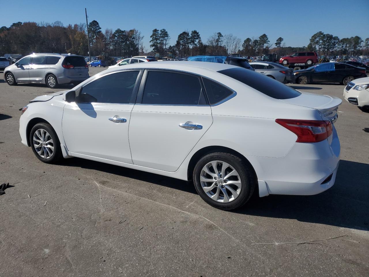 2019 Nissan Sentra VIN 3N1AB7AP2KY206158 Copart auction photo, front end damage thumbnail 2