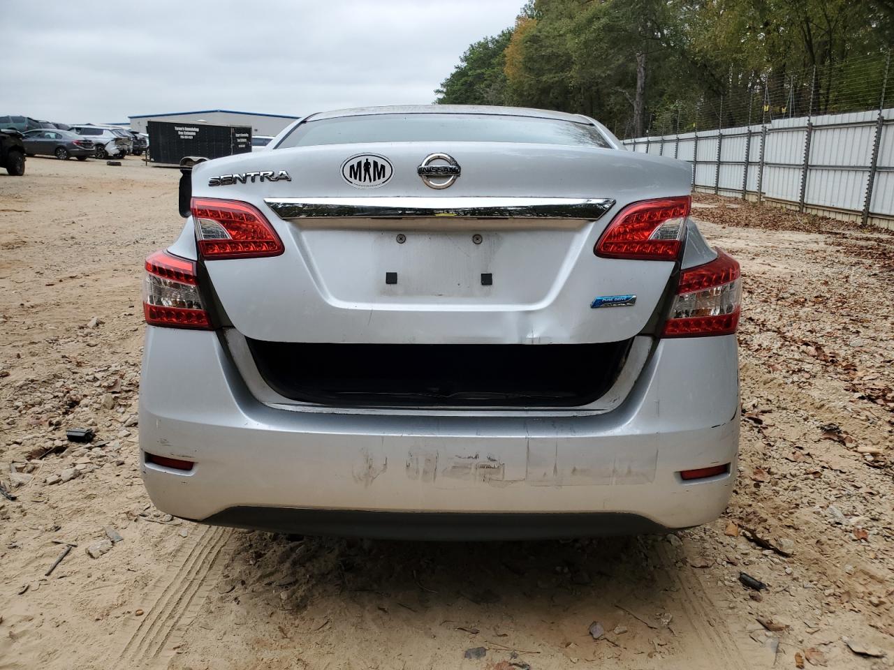 2014 Nissan Sentra VIN 3N1AB7AP9EY201902 Copart auction photo, rear end damage thumbnail 6