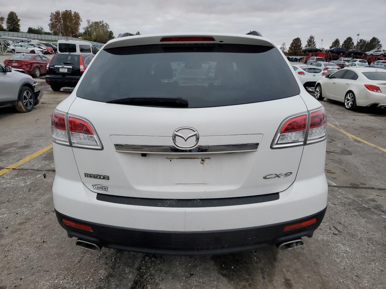 2008 Mazda CX-9 VIN JM3TB38A180143788 Copart auction photo, front end damage thumbnail 6