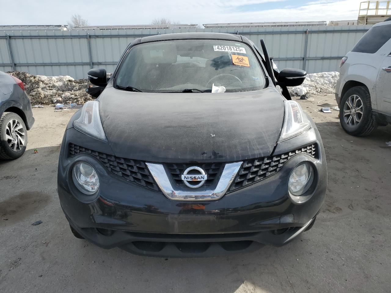 2016 Nissan Juke VIN JN8AF5MR7GT604246 Copart auction photo, rear end / side damage thumbnail 5