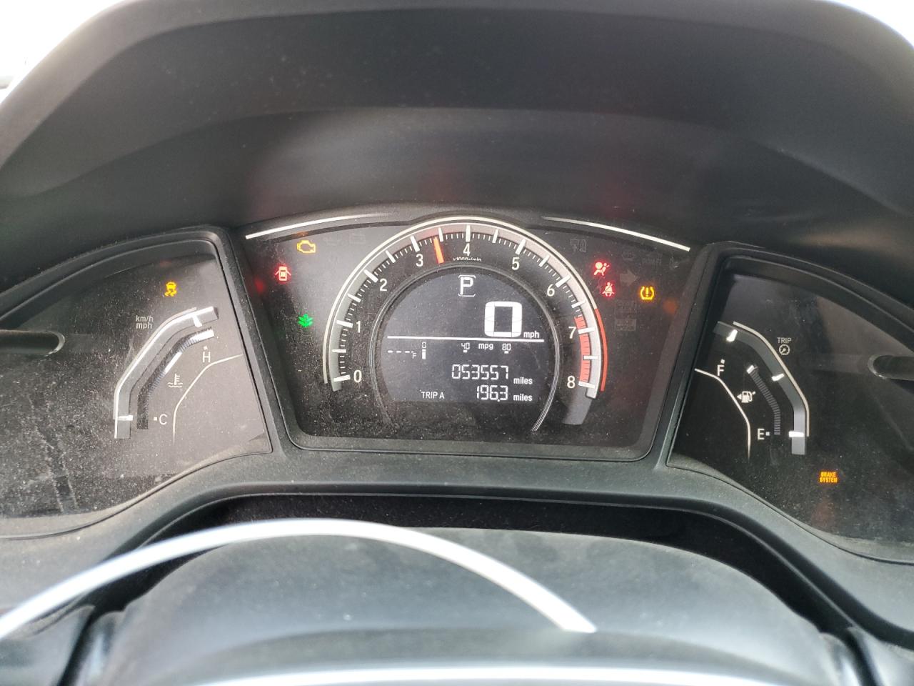 2016 Honda Civic VIN 19XFC2F50GE232356 Copart auction photo, front end damage thumbnail 9
