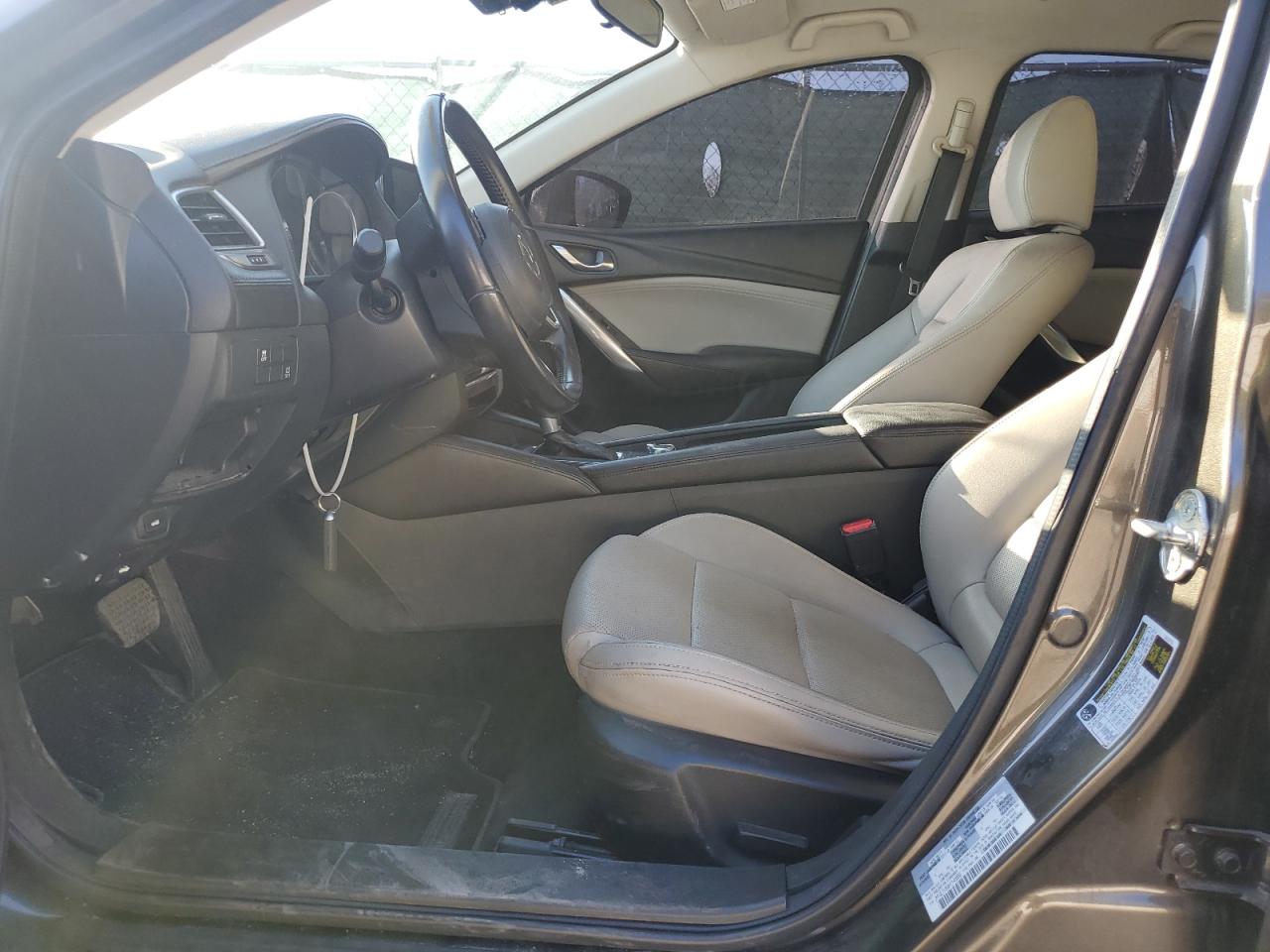 2017 Mazda 6 VIN JM1GL1V59H1145656 Copart auction photo, normal wear damage thumbnail 7