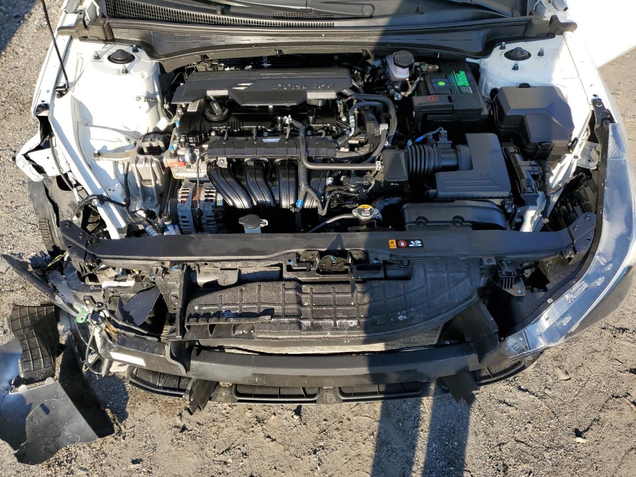 2021 Hyundai Elantra VIN 5NPLM4AG4MH022743 Copart auction photo, front end damage thumbnail 11