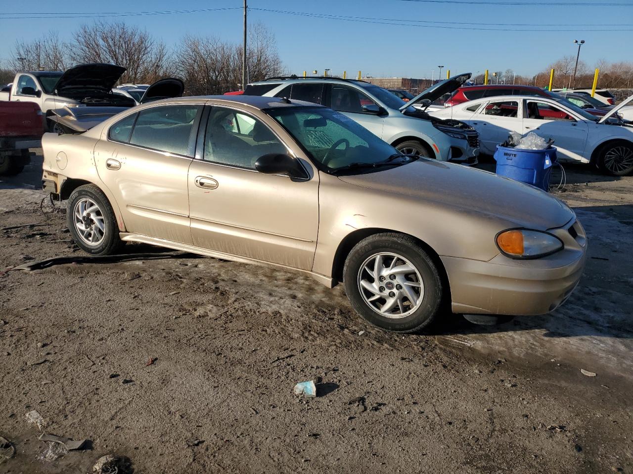 2004 Pontiac Grand AM VIN 1G2NF52FX4C208057 Copart auction photo, rear end / front end damage thumbnail 4