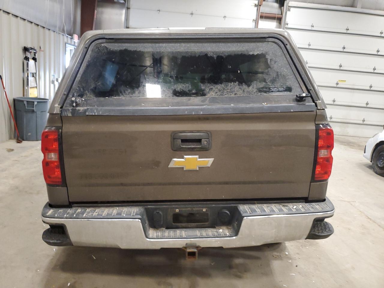 2014 Chevrolet Silverado VIN 1GCVKREC7EZ233576 Copart auction photo, front end damage thumbnail 6