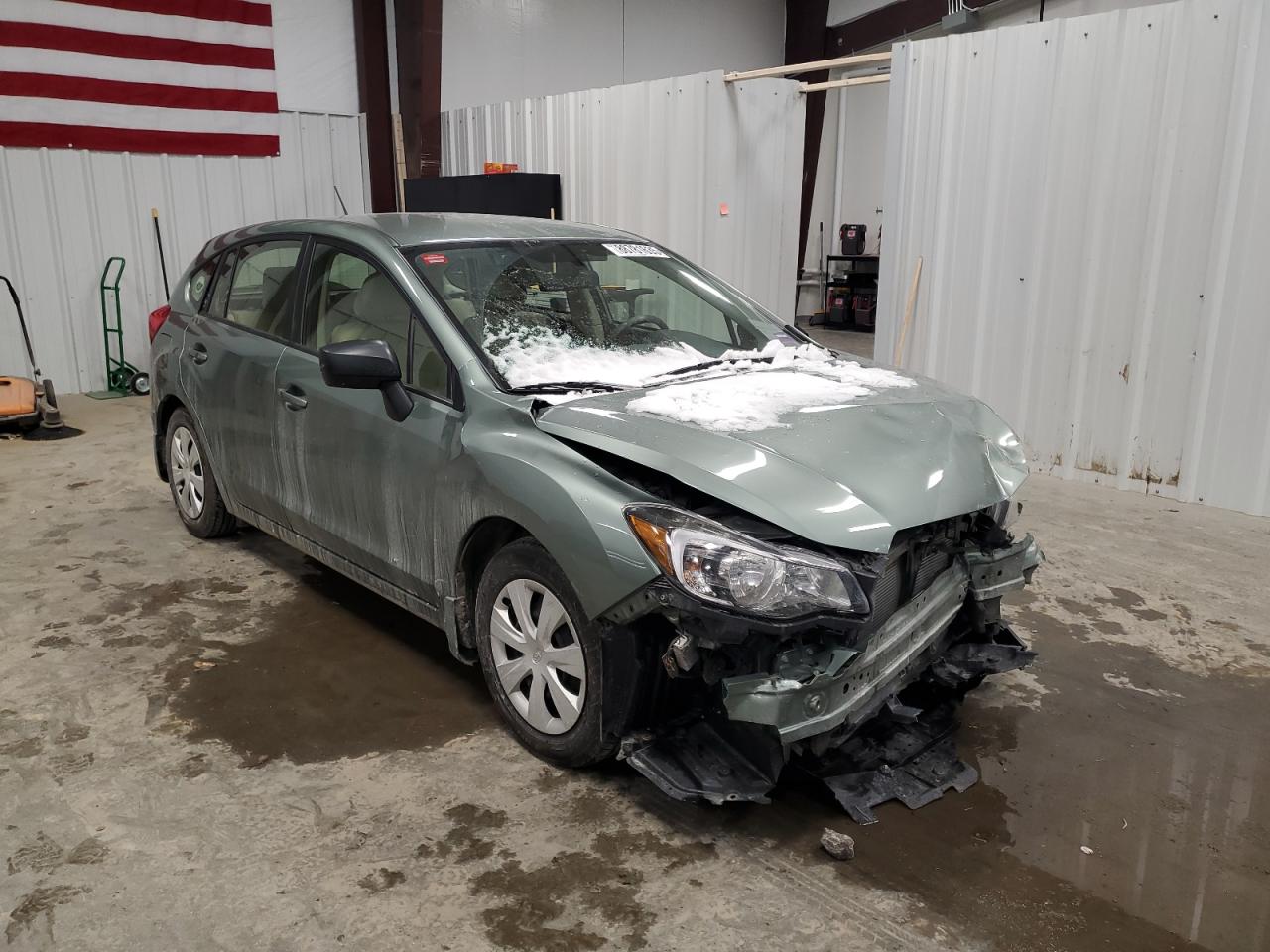 2015 Subaru Impreza VIN JF1GPAA63FH291659 Copart auction photo, front end damage thumbnail 4