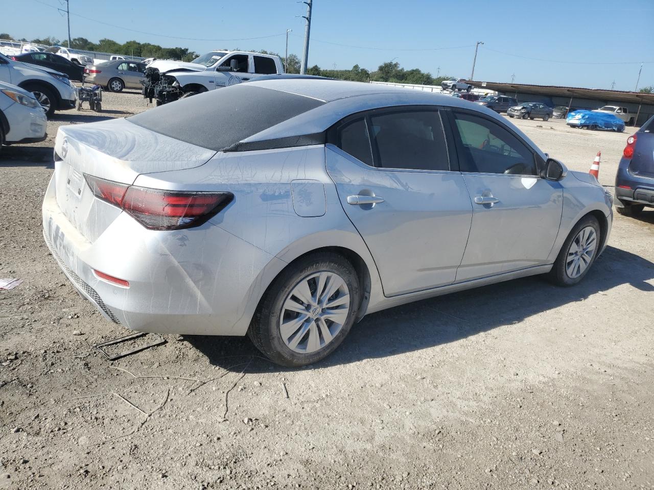 2022 Nissan Sentra VIN 3N1AB8BV9NY278255 Copart auction photo, undercarriage damage thumbnail 3