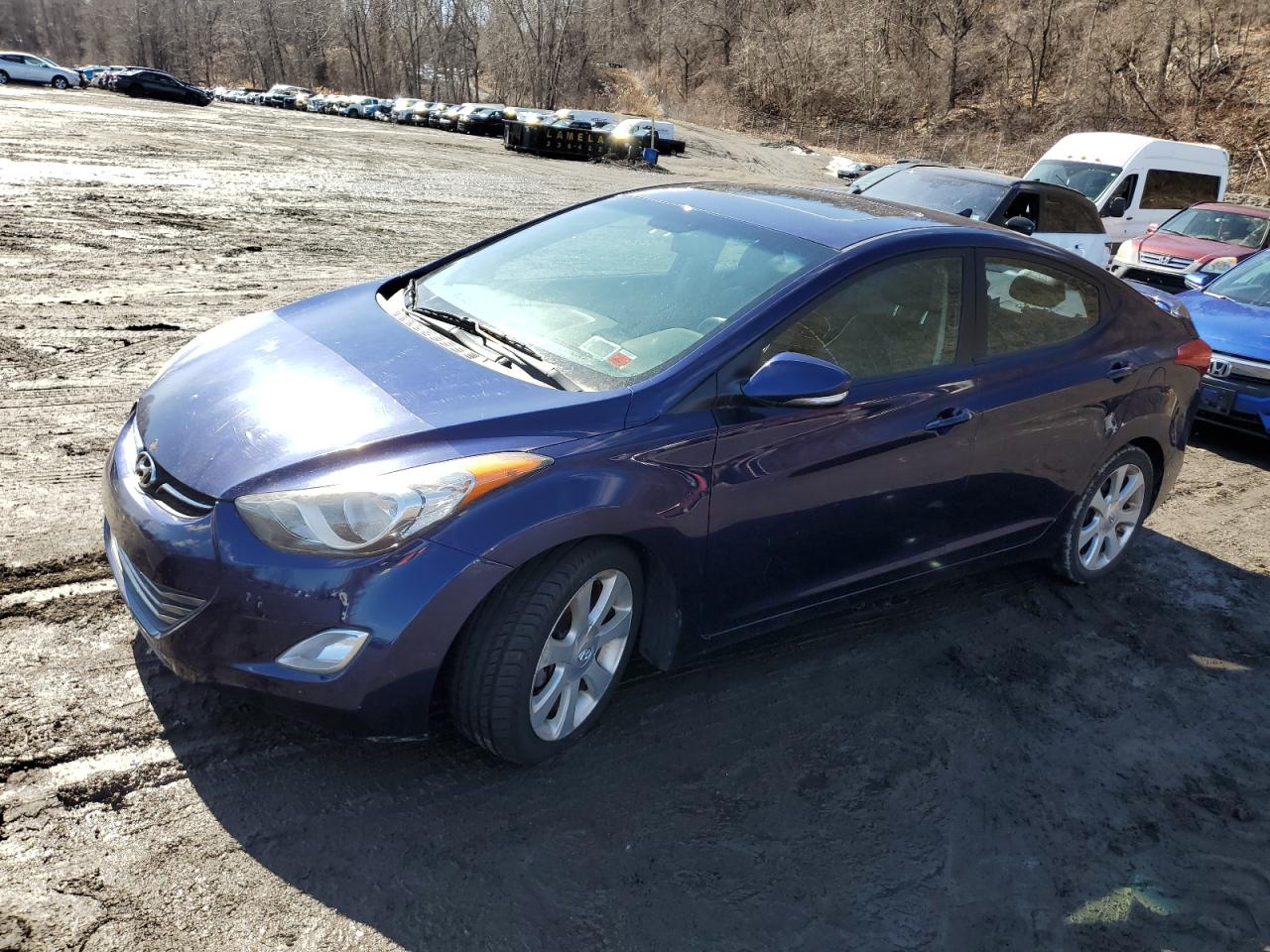 2013 Hyundai Elantra VIN 5NPDH4AE6DH325742