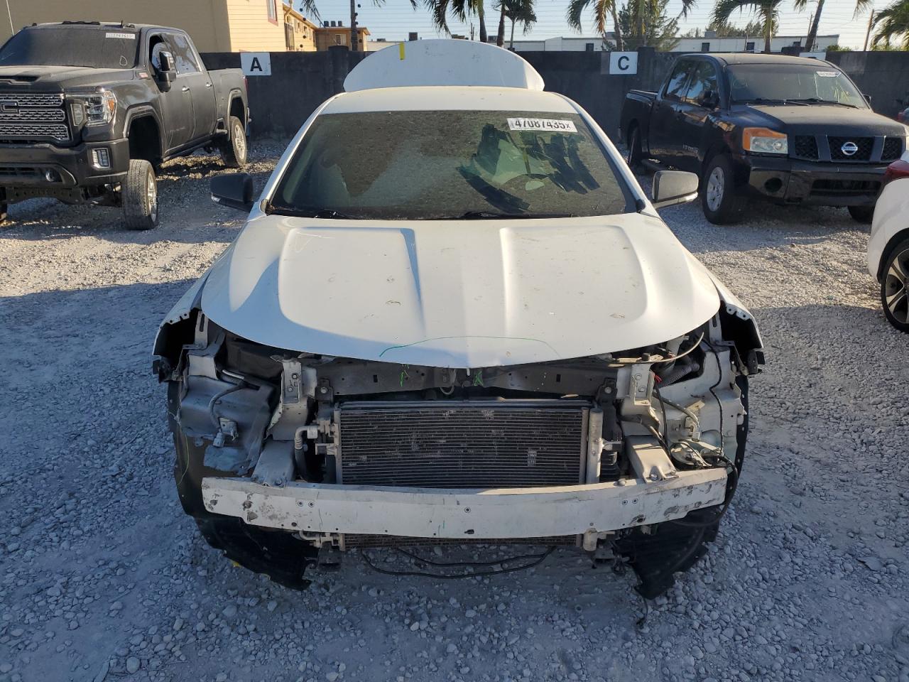 2016 Chevrolet Impala VIN 2G1115S39G9146105 Copart auction photo, rear end / front end damage thumbnail 5