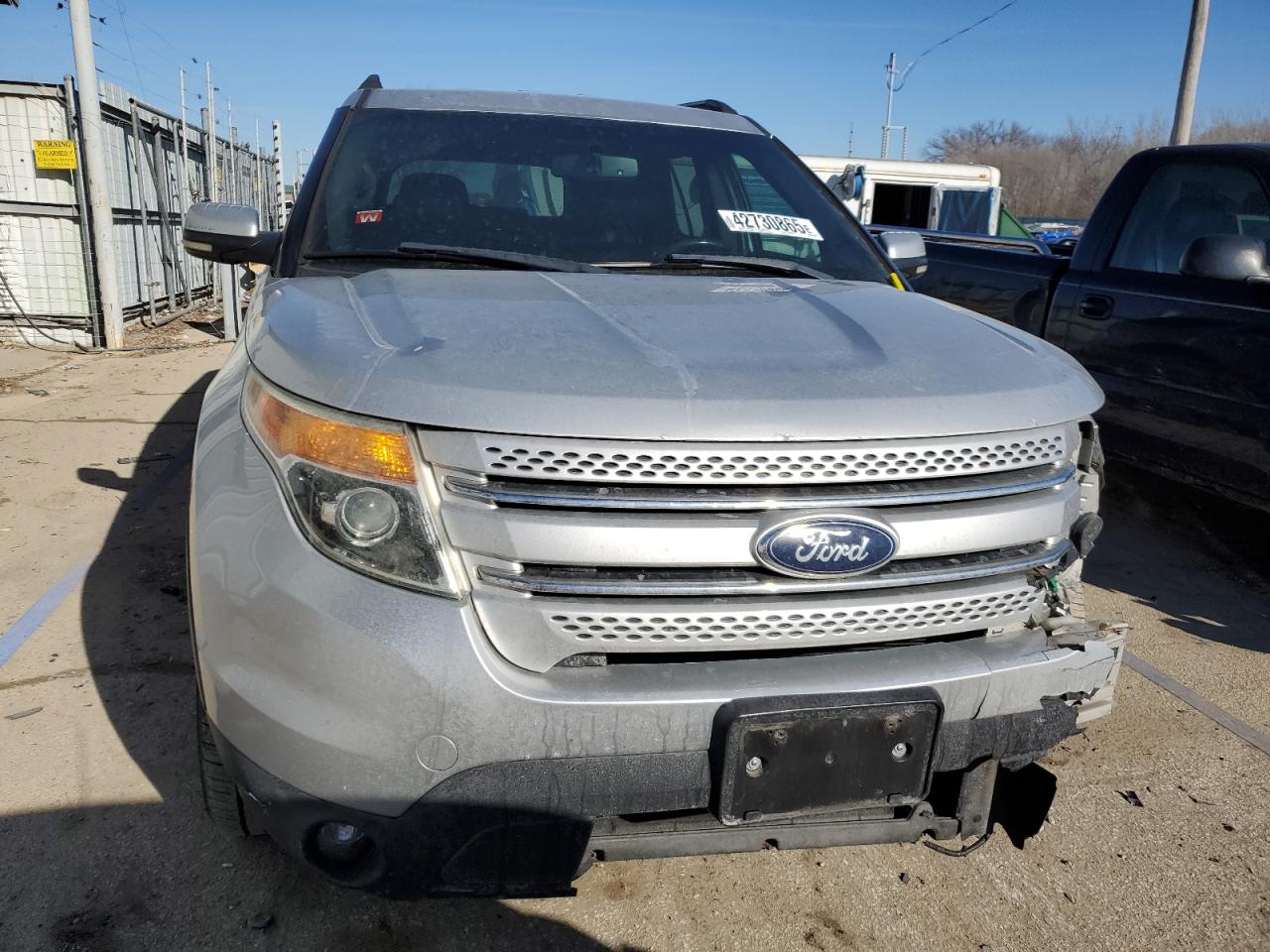 2012 Ford Explorer VIN 1FMHK8F88CGA83807 Copart auction photo, front end damage thumbnail 5