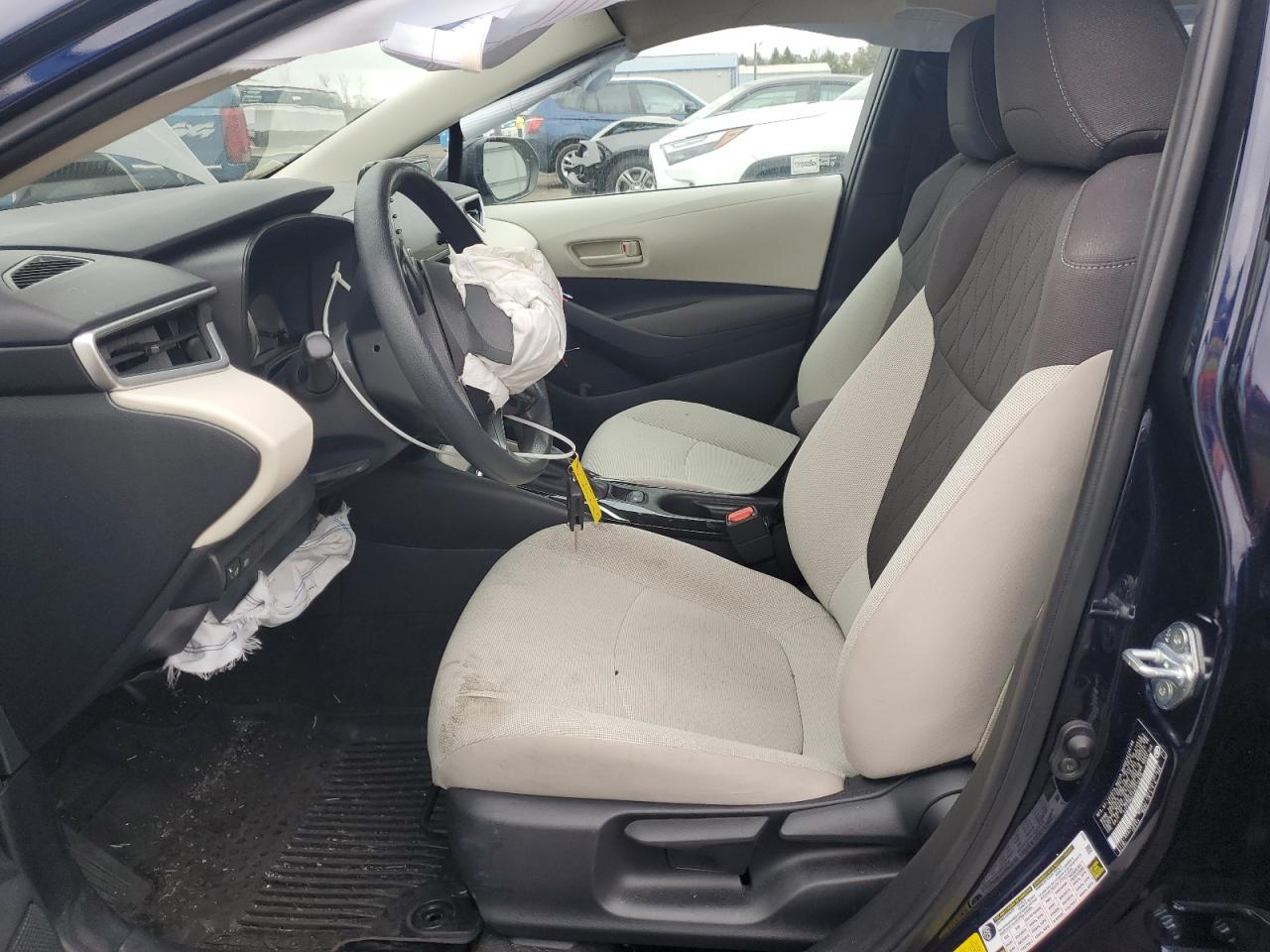 2022 Toyota Corolla VIN 5YFEPMAE5NP315828 Copart auction photo, front end / undercarriage damage thumbnail 7