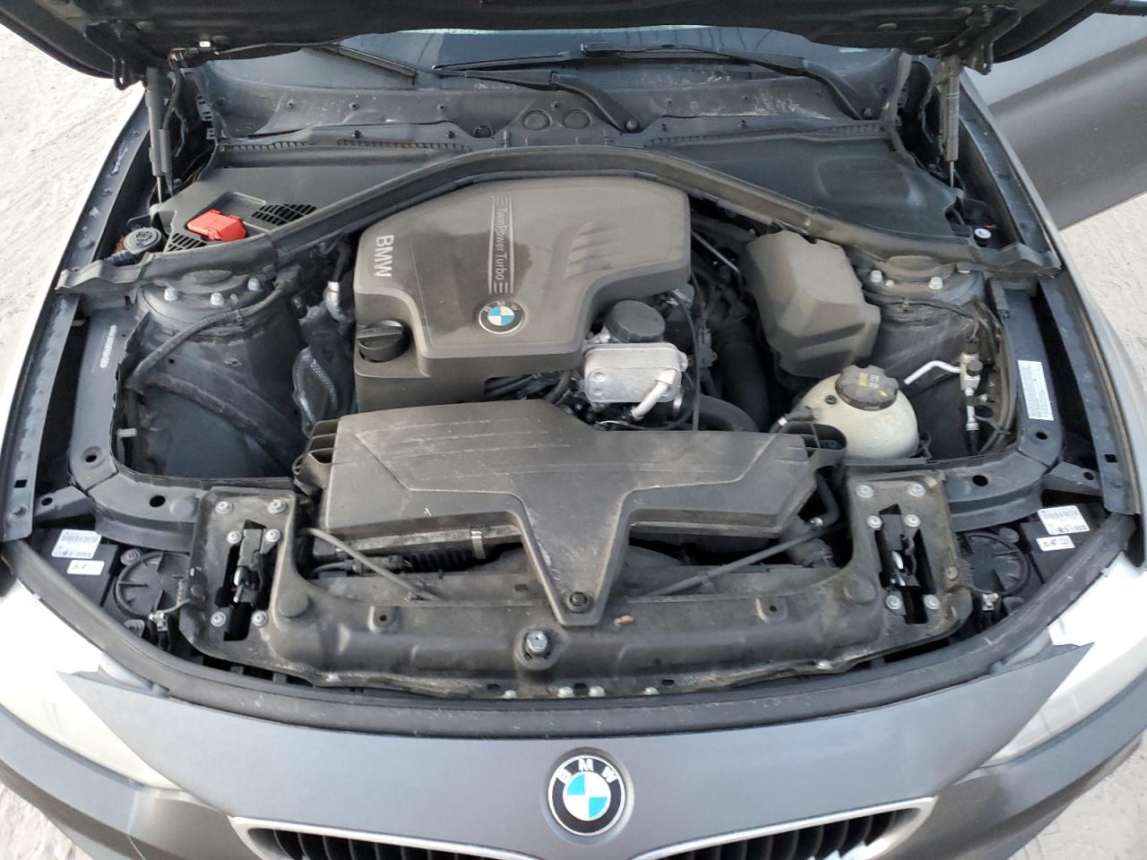2015 BMW 4er VIN WBA3N7C58FK224528 Copart auction photo, water/flood damage thumbnail 11