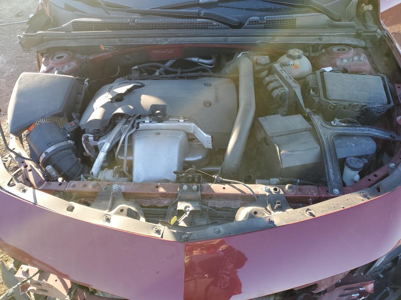 2018 Chevrolet Malibu VIN 1G1ZE5SXXJF119651 Copart auction photo, all over damage thumbnail 12
