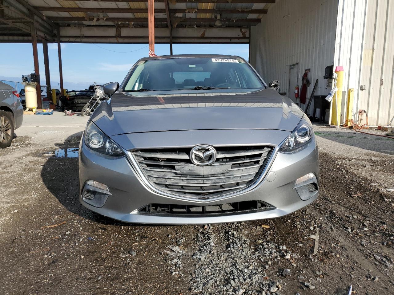 2016 Mazda 3 VIN 3MZBM1J72GM267014 Copart auction photo, side damage thumbnail 5