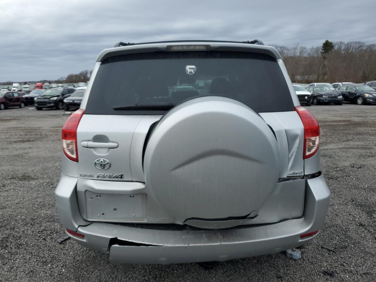 2007 Toyota RAV 4 VIN JTMBD35V075093148 Copart auction photo, rear end damage thumbnail 6