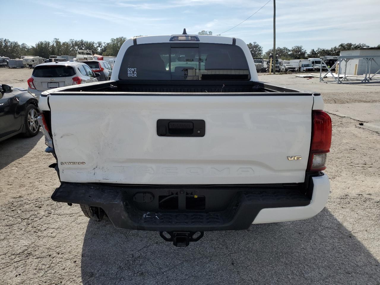 2022 Toyota Tacoma VIN 3TMAZ5CN4NM181459 Copart auction photo, rear end damage thumbnail 6