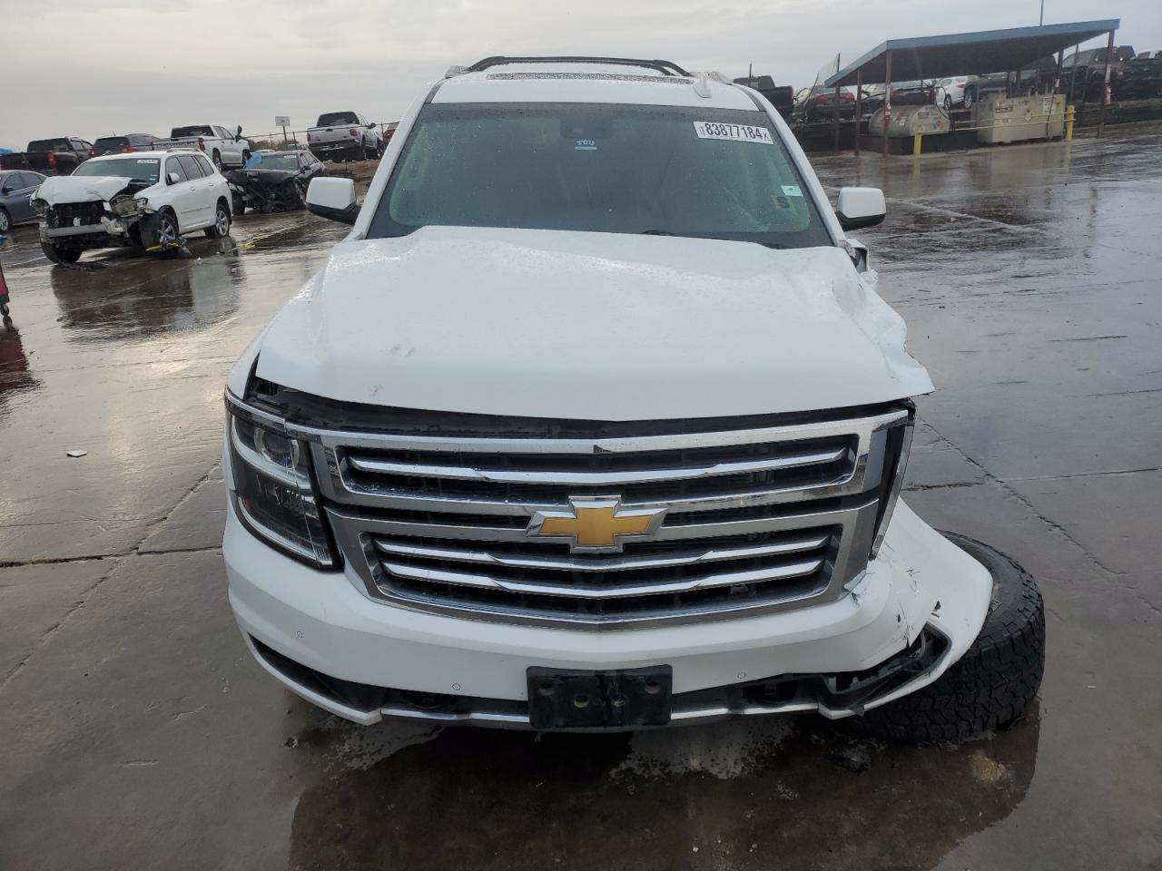 2016 Chevrolet Suburban VIN 1GNSKHKC3GR424228 Copart auction photo, front end damage thumbnail 5