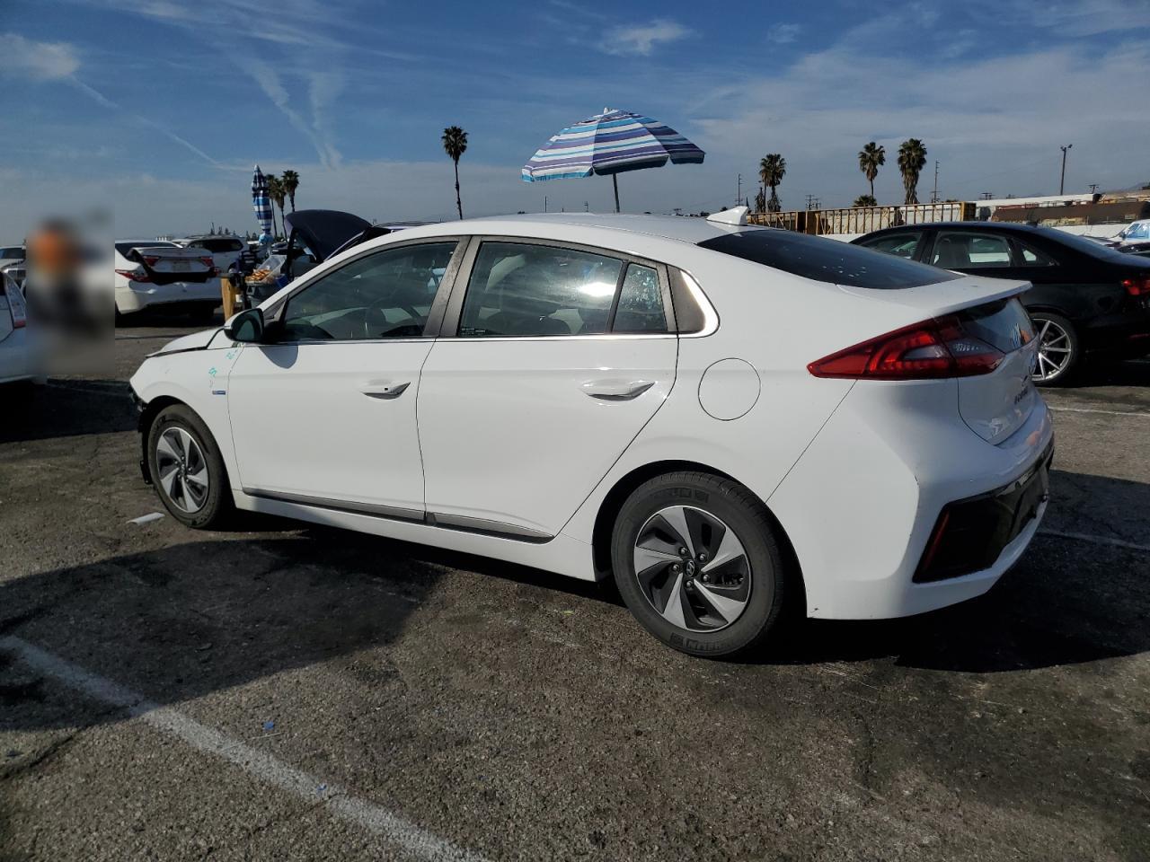 2017 Hyundai IONIQ VIN KMHC75LC4HU055739 Copart auction photo, front end / minor dent/scratches damage thumbnail 2