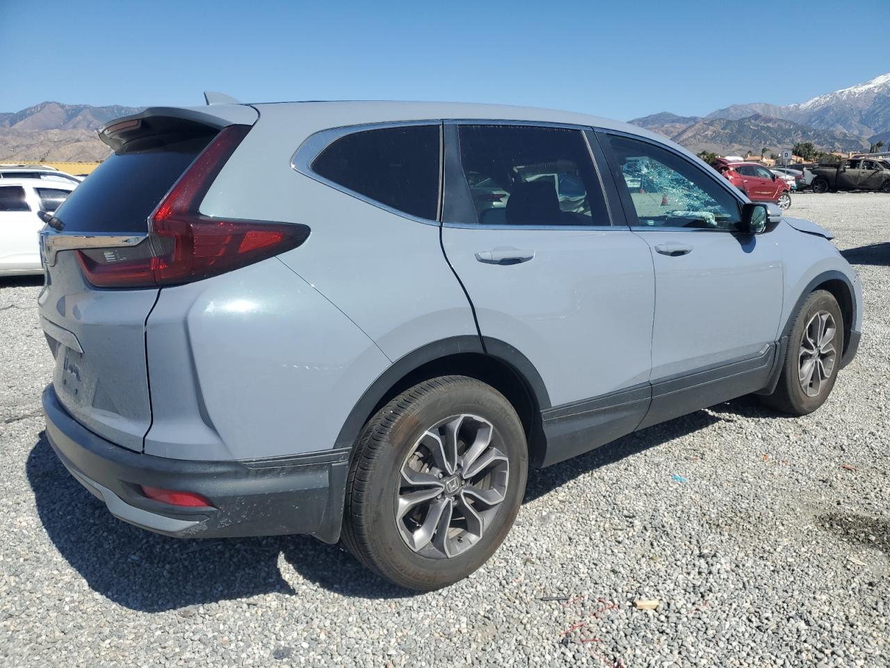 2020 Honda CR-V VIN 7FARW1H59LE013691 Copart auction photo, front end / side damage thumbnail 3