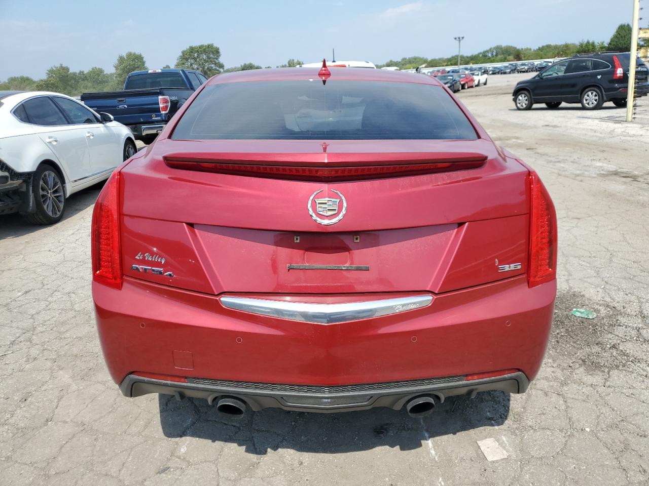 2013 Cadillac ATS VIN 1G6AL5S31D0131107 Copart auction photo, front end / undercarriage damage thumbnail 6