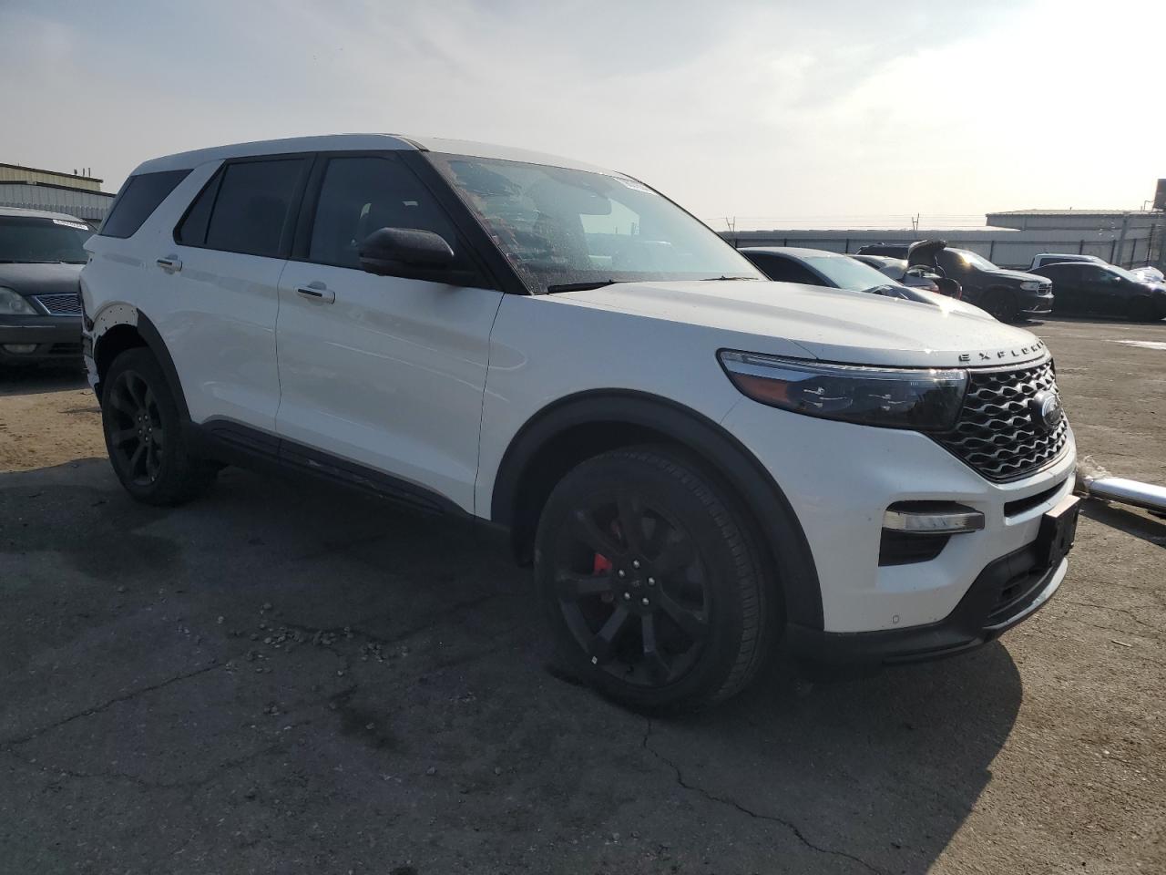 2022 Ford Explorer VIN 1FM5K8GC8NGB48471 Copart auction photo, rear end / stripped damage thumbnail 4