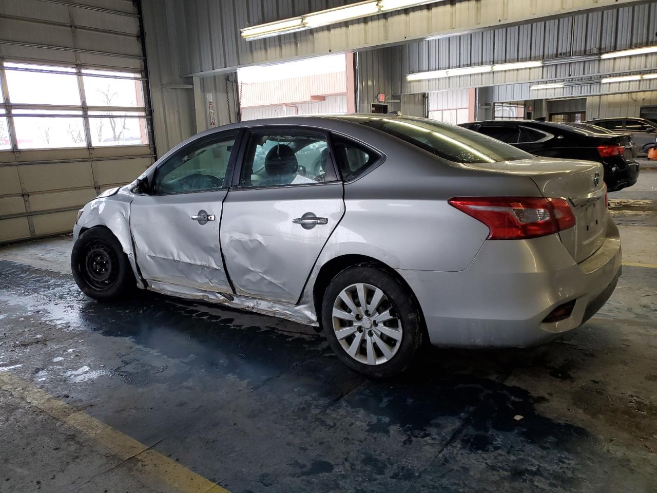 2016 Nissan Sentra VIN 3N1AB7AP0GY240722 Copart auction photo, front end / side damage thumbnail 2