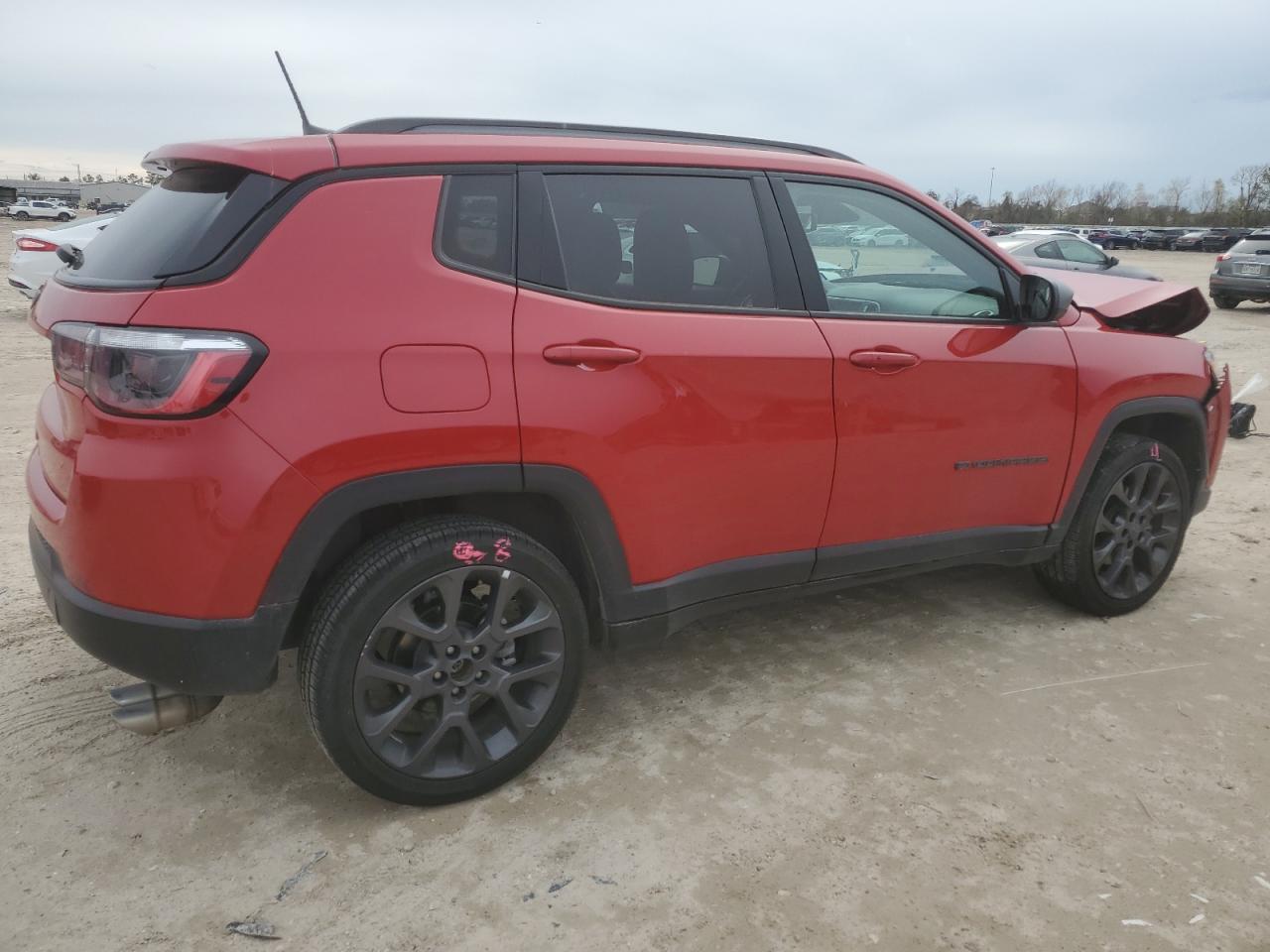 2021 Jeep Compass VIN 3C4NJDEB1MT601852 Copart auction photo, front end damage thumbnail 3