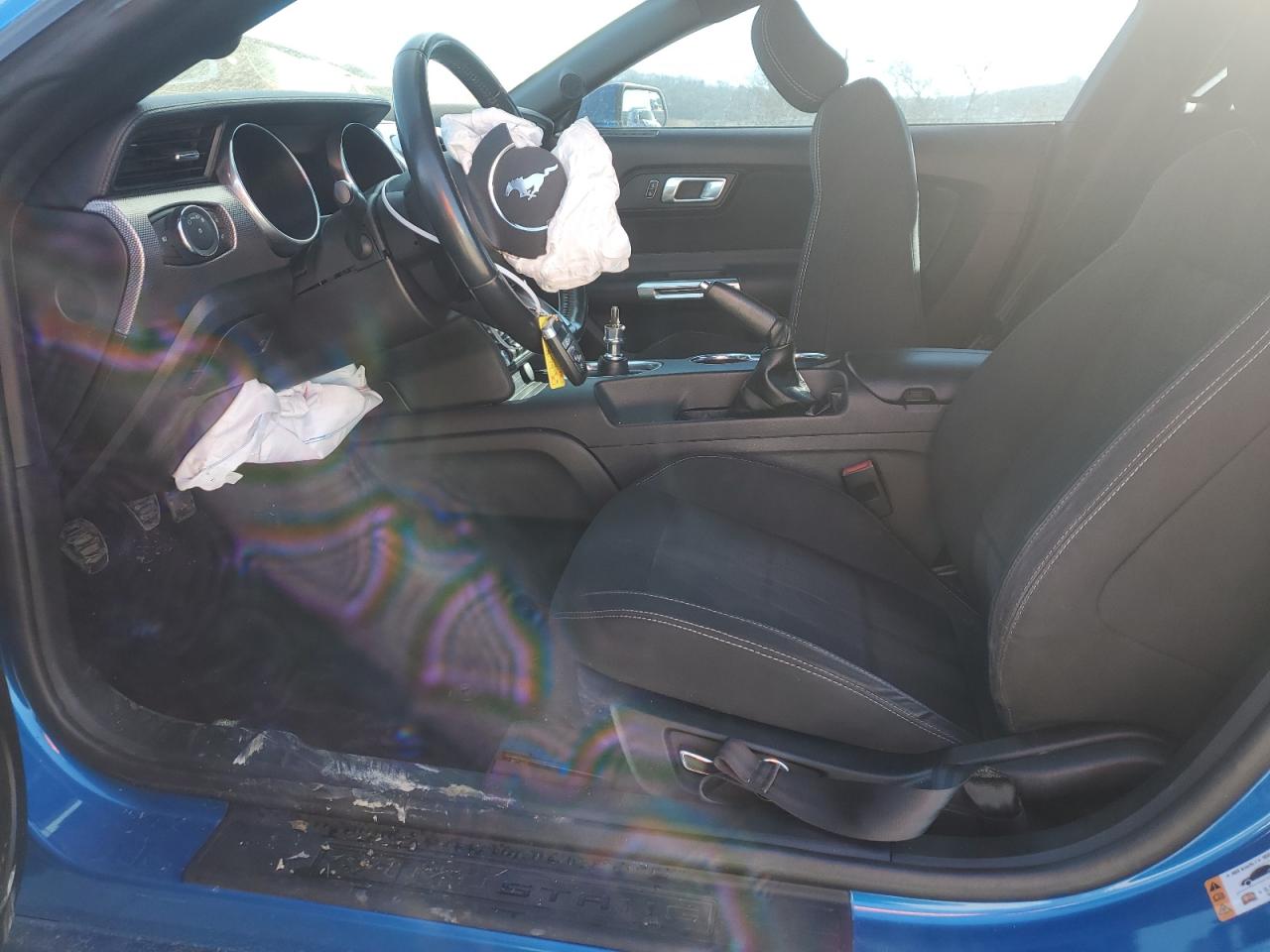 2019 Ford Mustang VIN 1FA6P8CF2K5141880 Copart auction photo, front end damage thumbnail 7