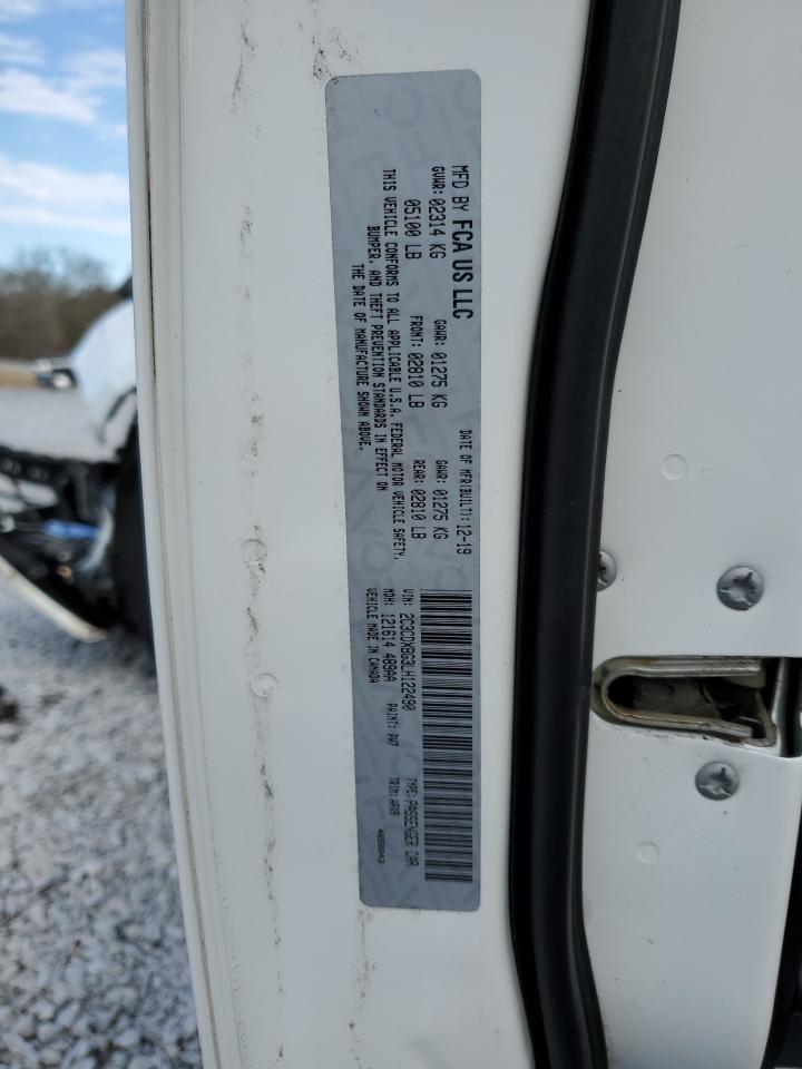 2020 Dodge Charger VIN 2C3CDXBG3LH122490 Copart auction photo, front end damage thumbnail 12