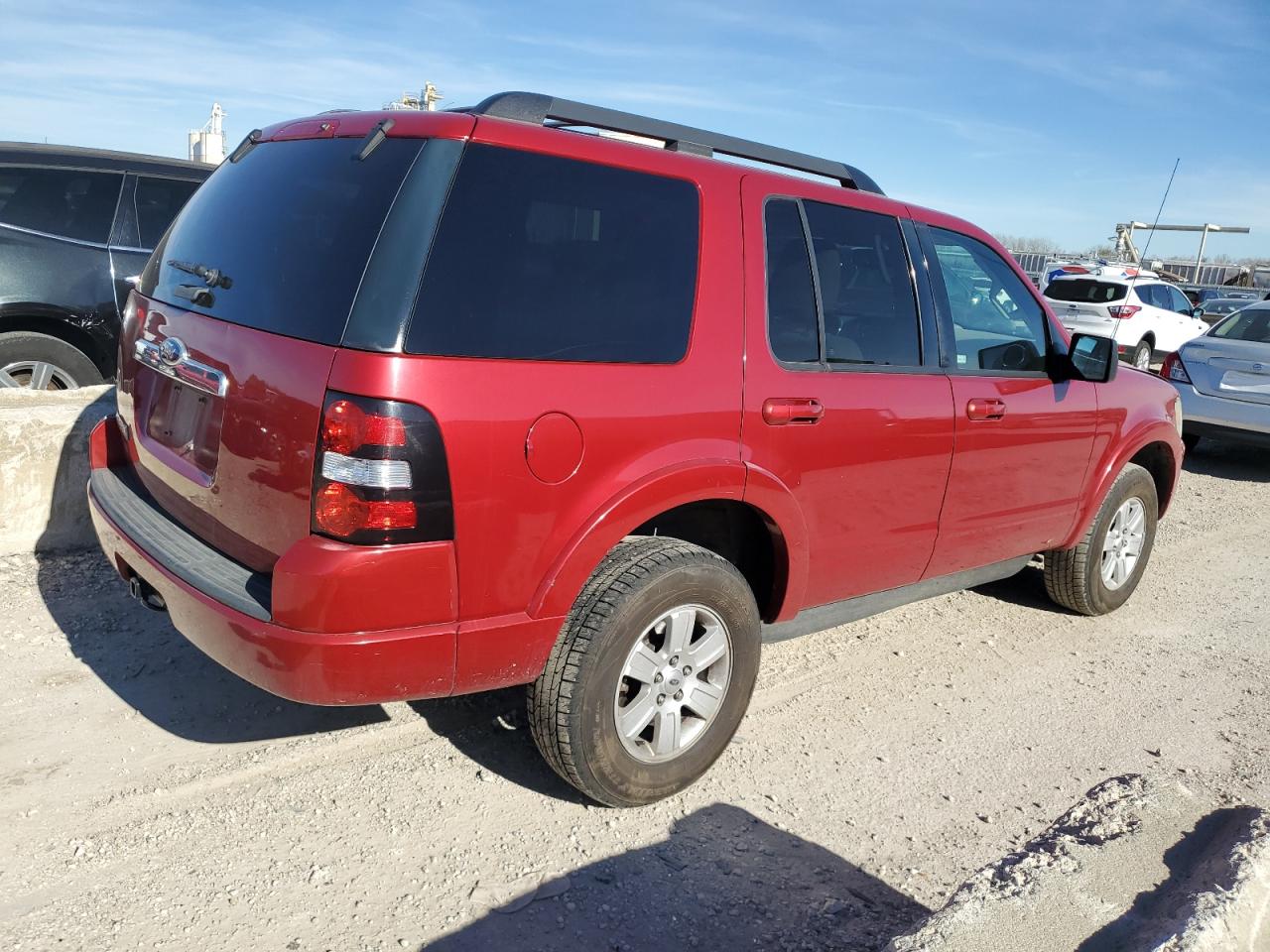 2010 Ford Explorer VIN 1FMEU6DE6AUA93311 Copart auction photo, mechanical damage thumbnail 3