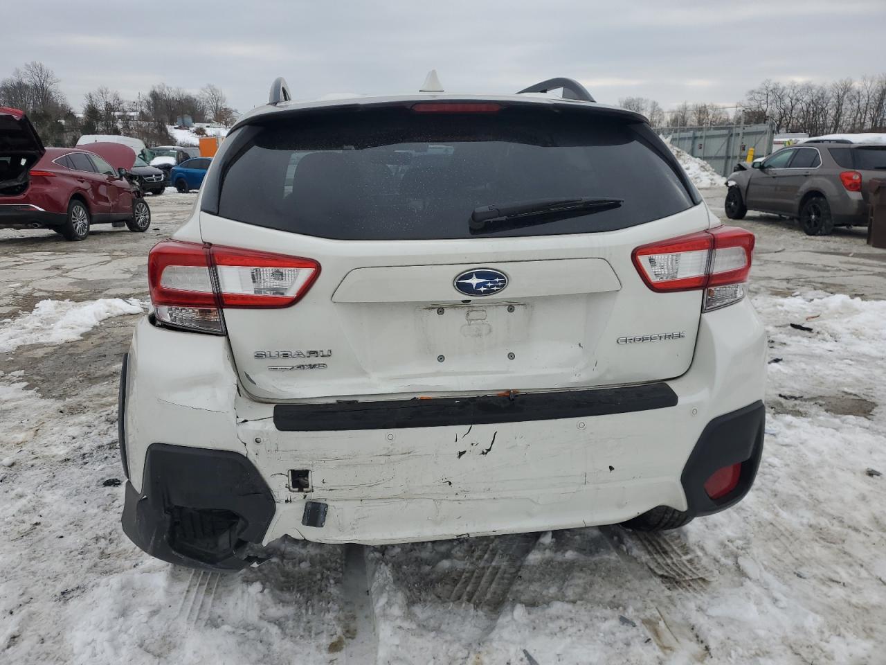 2019 Subaru XV VIN JF2GTAMC0KH366725 Copart auction photo, front end / rear end damage thumbnail 6
