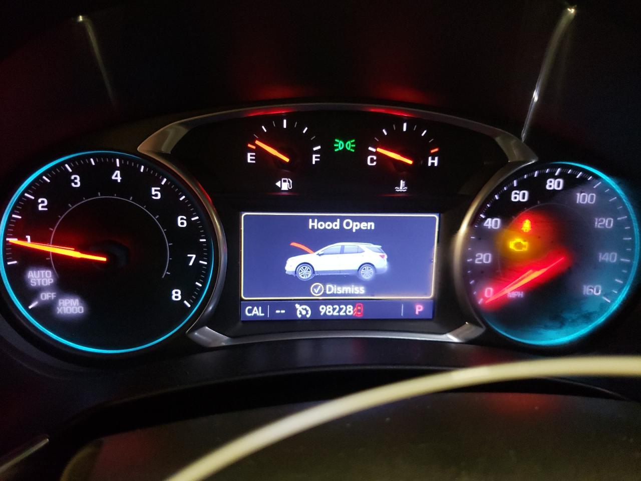 2019 Chevrolet Equinox VIN 3GNAXUEV6KS569725 Copart auction photo, front end damage thumbnail 9