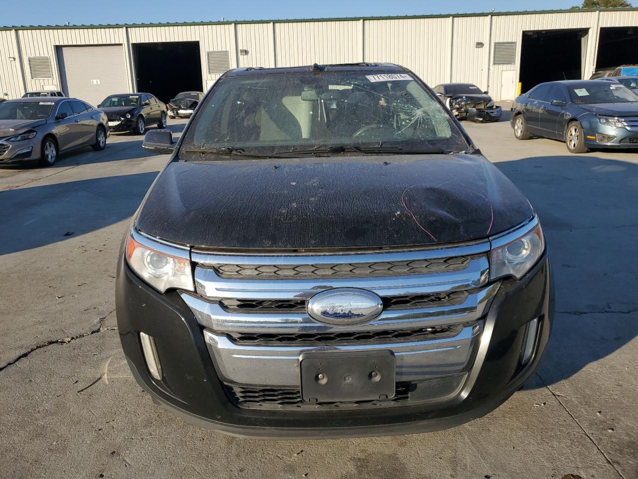 2014 Ford Edge VIN 2FMDK3KC0EBA88876 Copart auction photo, top/roof damage thumbnail 5