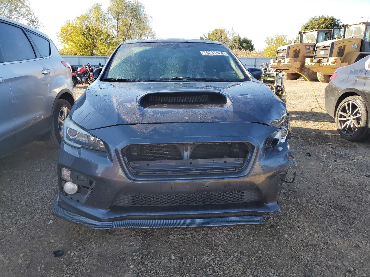 2015 Subaru WRX VIN JF1VA2S65F9803641 Copart auction photo, side damage thumbnail 5