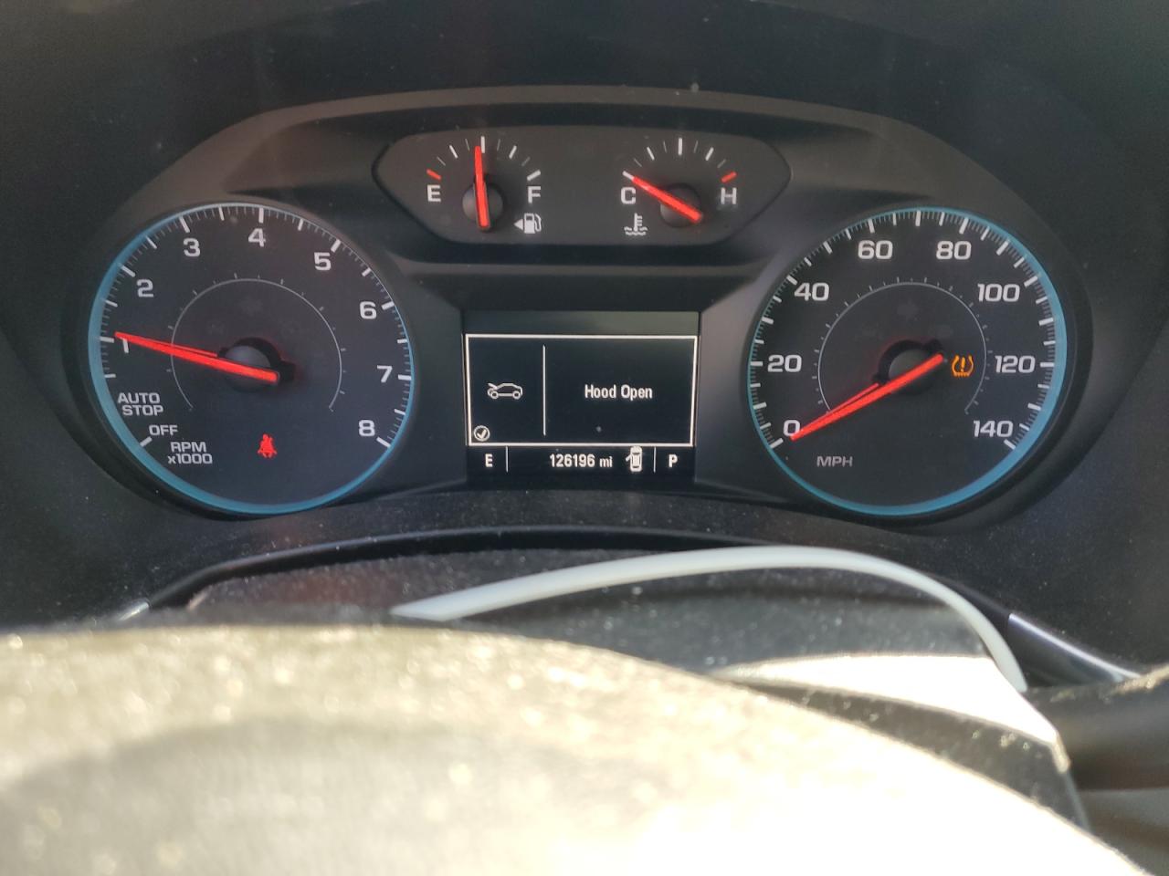 2018 Chevrolet Equinox VIN 3GNAXJEV4JL105436 Copart auction photo, top/roof damage thumbnail 9