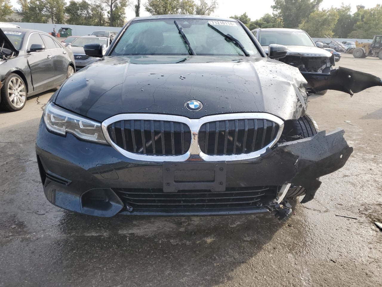 2021 BMW 3er VIN 3MW5R7J05M8B84055 Copart auction photo, front end damage thumbnail 5