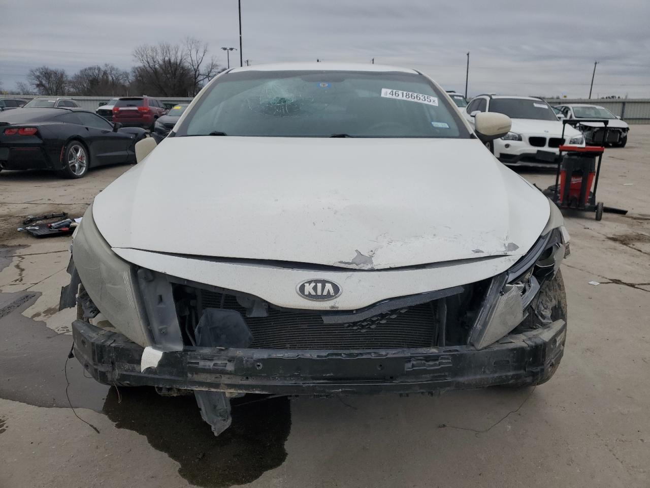 2015 KIA Optima VIN KNAGM4A73F5633316 Copart auction photo, front end / rear end damage thumbnail 5