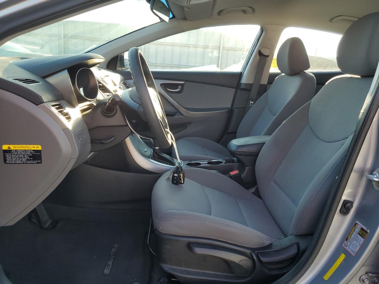 2016 Hyundai Elantra VIN 5NPDH4AE1GH744876 Copart auction photo, rear end damage thumbnail 7