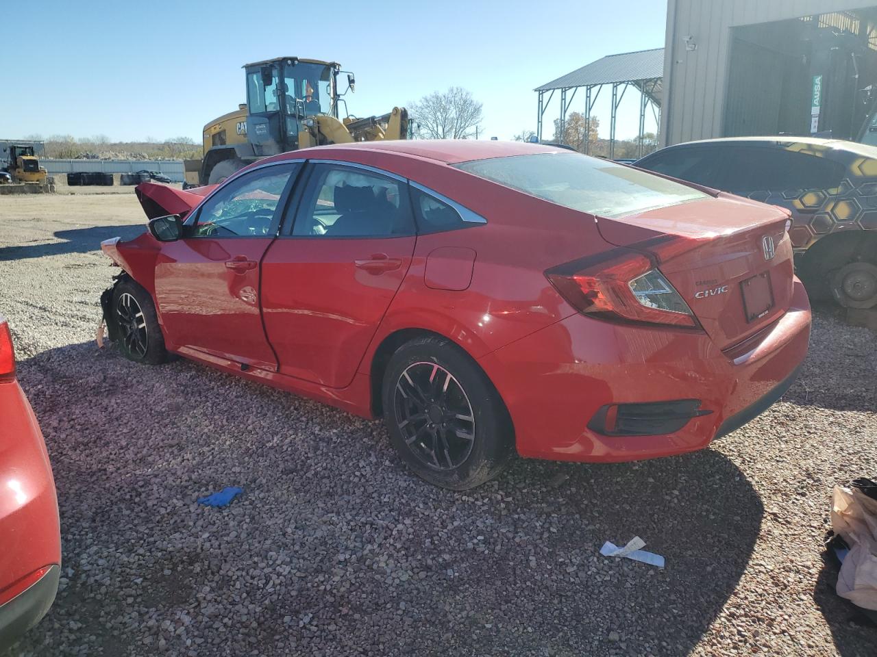 2017 Honda Civic VIN 2HGFC2F56HH557732 Copart auction photo, front end / mechanical damage thumbnail 2