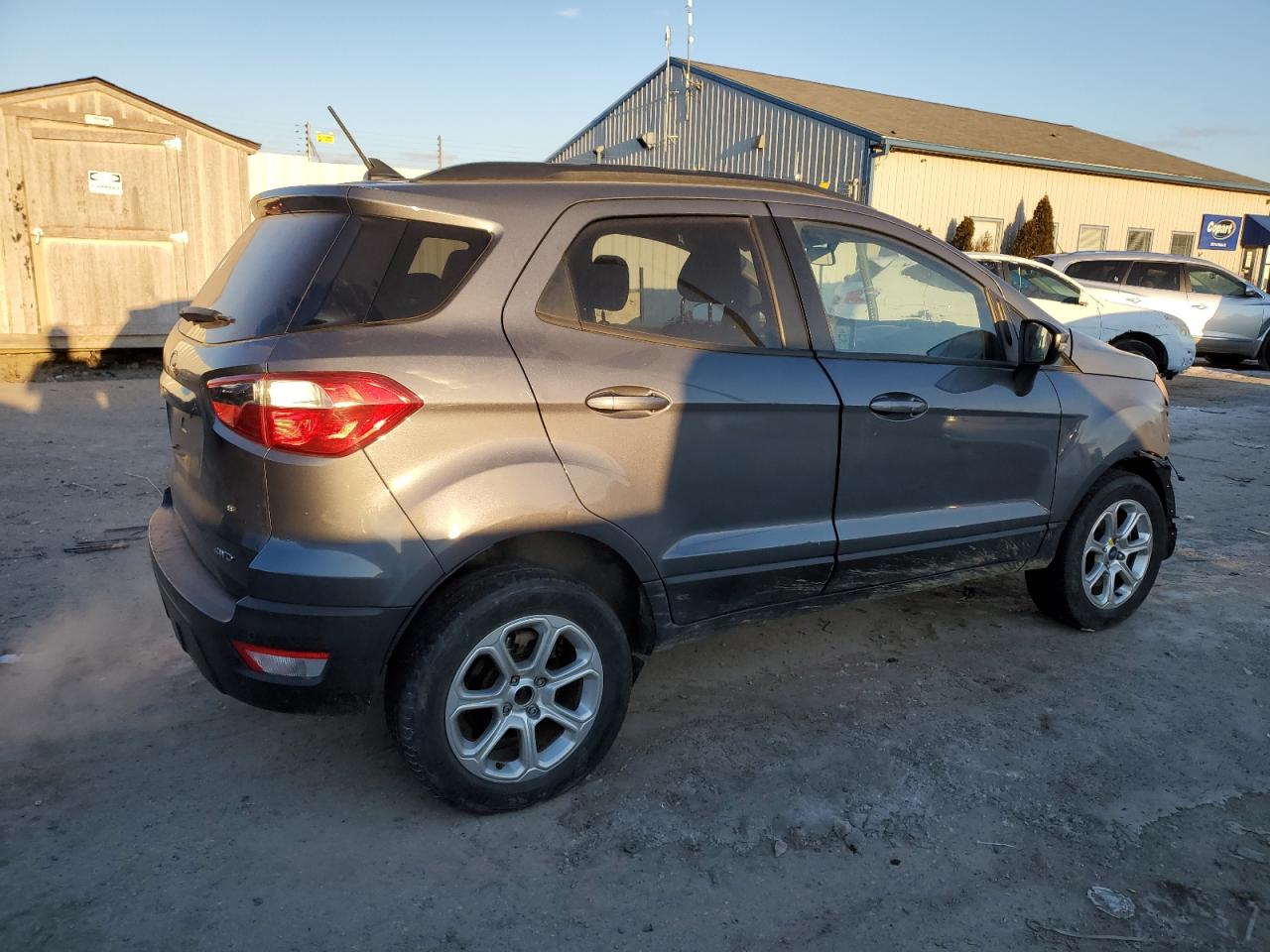 2018 Ford EcoSport VIN MAJ6P1ULXJC192534 Copart auction photo, front end / side damage thumbnail 3