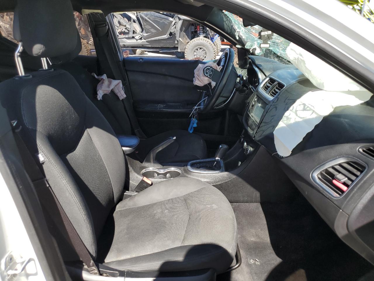2014 Dodge Avenger VIN 1C3CDZAB3EN174262 Copart auction photo, front end / side damage thumbnail 7