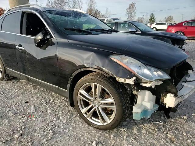 2012 Infiniti EX VIN JN1AJ0HR5CM452224 Copart auction photo, all over damage thumbnail 10