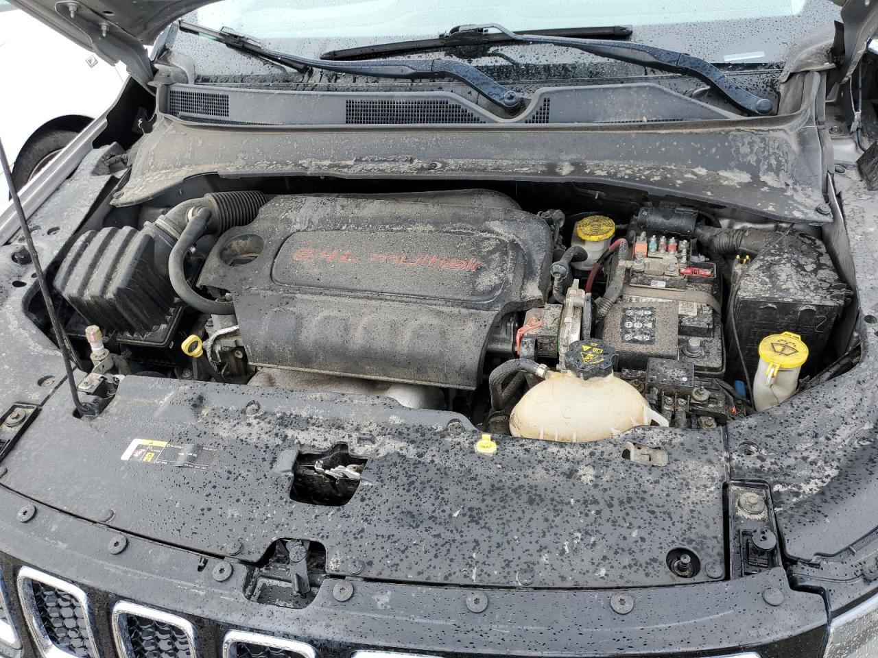 2018 Jeep Compass VIN 3C4NJDBB3JT230502 Copart auction photo, side / rear end damage thumbnail 12