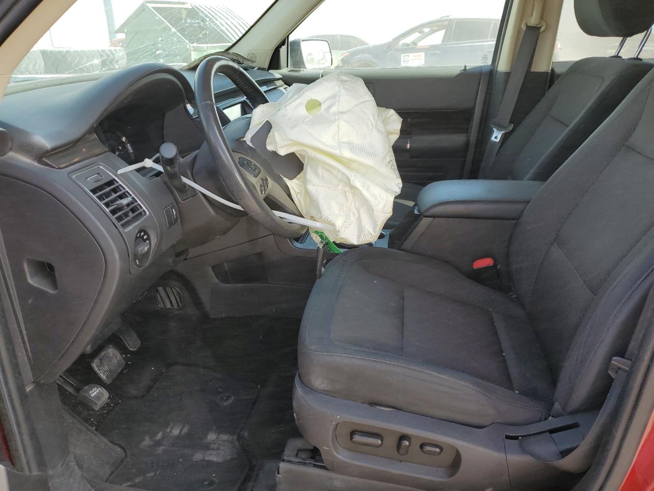 2018 Ford Flex VIN 2FMGK5C81JBA15075 Copart auction photo, front end / frame damage damage thumbnail 7